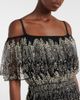 Rabanne Rabanne Embellished off-shoulder gown - 3