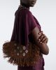 Rabanne Rabanne Embellished raffia shoulder bag - 2