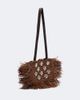 Rabanne Rabanne Embellished raffia shoulder bag - 4