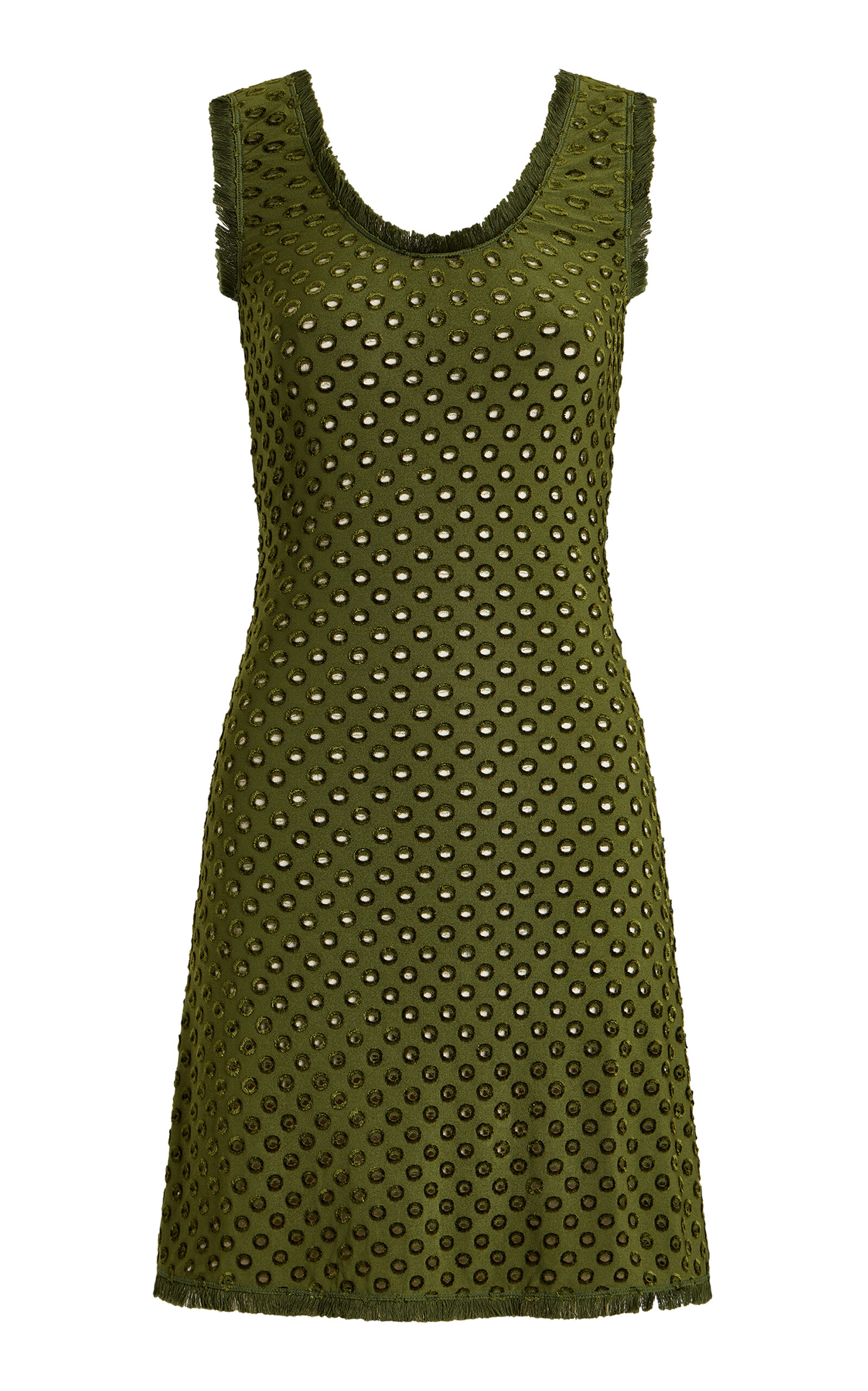 Rabanne Rabanne Embellished ScoopNeck Dress