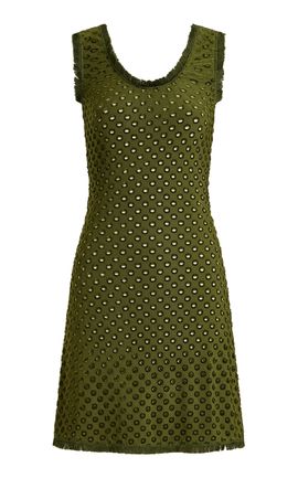 Rabanne Rabanne Embellished ScoopNeck Dress