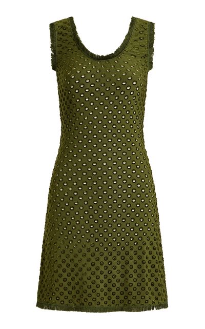 Rabanne Rabanne Embellished ScoopNeck Dress