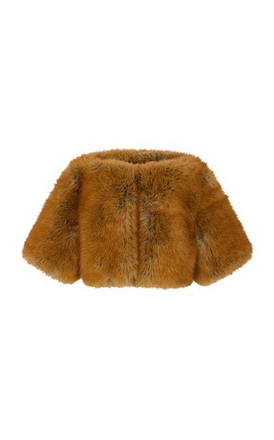 Rabanne Rabanne Faux Fur Jacket