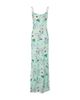 Rabanne Rabanne Floral Chain Strap Maxi Dress - 1