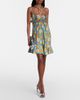 Rabanne Rabanne Floral chainmail minidress - 2