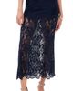rabanne rabanne Floral Combo Skirt Deep Navy - 1