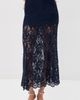 rabanne rabanne Floral Combo Skirt Deep Navy - 3