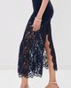 rabanne rabanne Floral Combo Skirt Deep Navy - 5