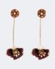 Rabanne Rabanne Floral drop earrings - 1
