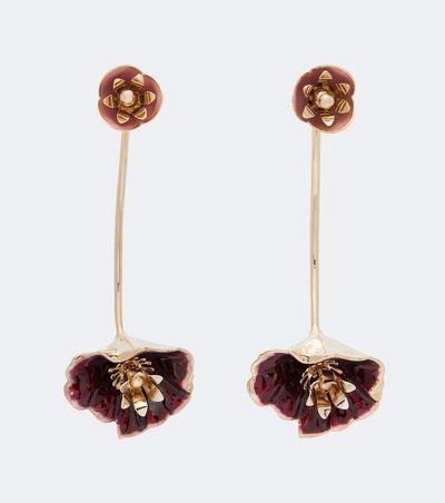 Rabanne Rabanne Floral drop earrings