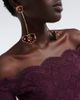 Rabanne Rabanne Floral drop earrings - 3
