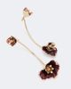 Rabanne Rabanne Floral drop earrings - 4