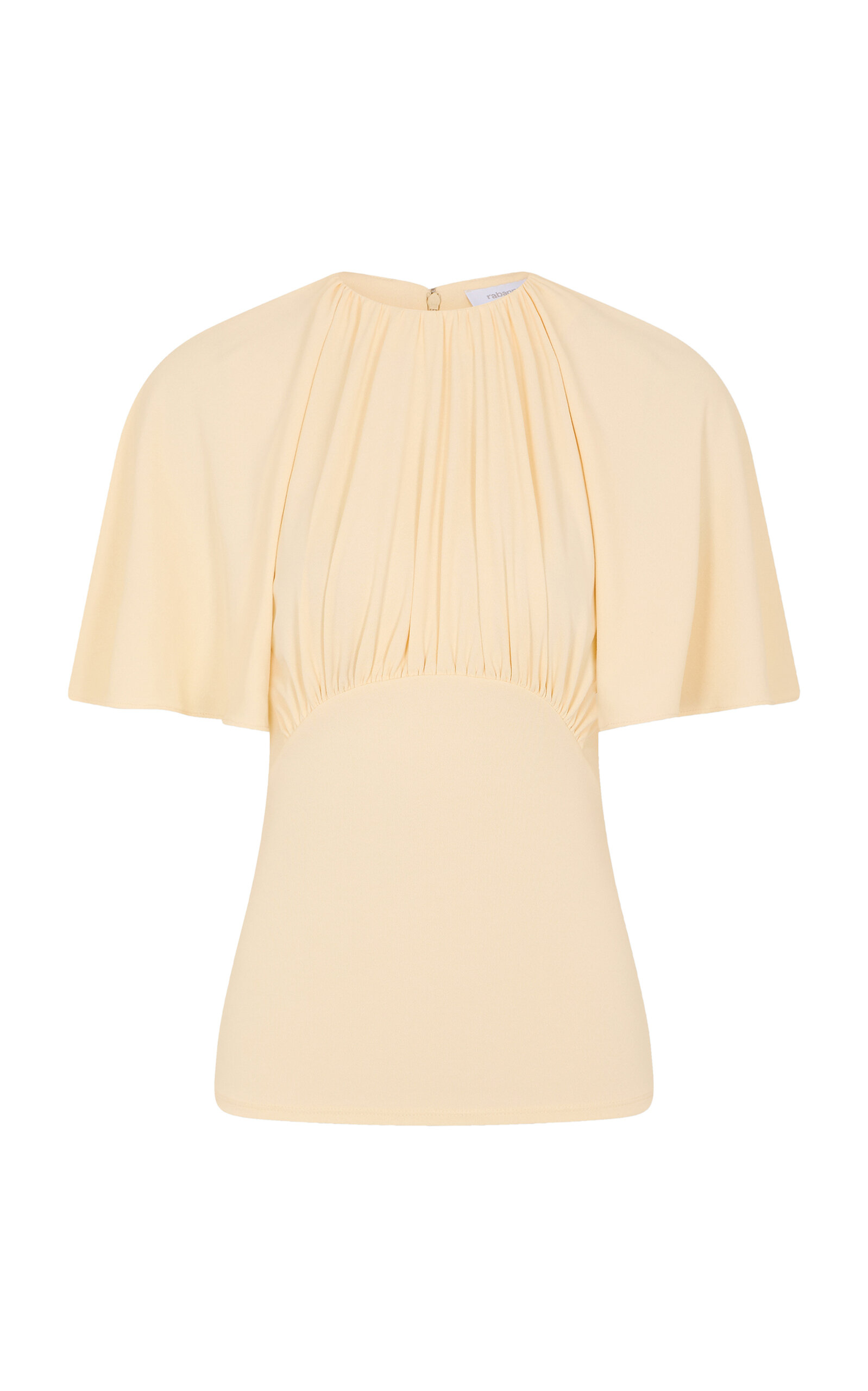 Rabanne Rabanne Gathered Knit Top