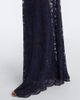 Rabanne Rabanne Gathered lace and velvet maxi skirt - 4