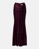 Rabanne Rabanne Gathered satin maxi skirt - 1
