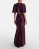 Rabanne Rabanne Gathered satin maxi skirt - 6