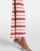 Rabanne Rabanne Gathered striped cotton-blend maxi skirt - 5