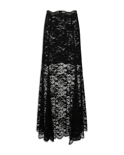 Rabanne Rabanne Jupe Lace Maxi Skirt