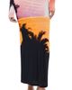 rabanne rabanne Jupe Skirt Big Lightening Orange - 1