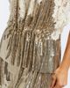Rabanne Rabanne Lace-trimmed chainmail top - 4
