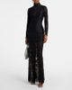 Rabanne Rabanne Lace-trimmed maxi dress - 2