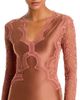 Rabanne Rabanne Lace Trim Maxi Dress - 2