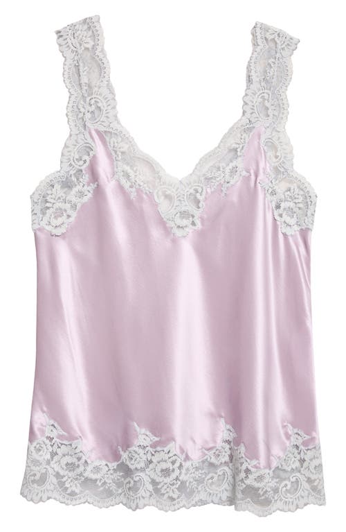 Rabanne Rabanne Lace Trim Silk Camisole