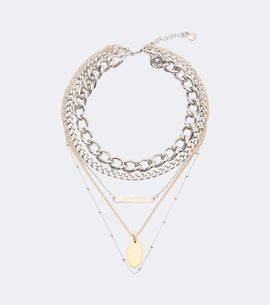 Rabanne Rabanne Layered chain necklace