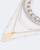 Rabanne Rabanne Layered chain necklace - 2
