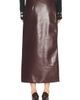 RABANNE RABANNE Leather & Sequin Skirt - 4