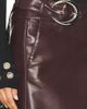 RABANNE RABANNE Leather & Sequin Skirt - 6