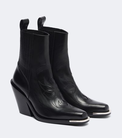 Rabanne Rabanne Leather cowboy boots