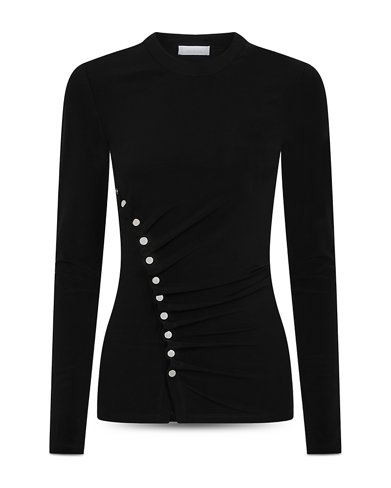 Rabanne Rabanne Long Sleeve Crewneck Top