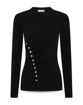 Rabanne Rabanne Long Sleeve Crewneck Top