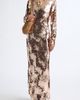 Rabanne Rabanne Long Sleeve Sequin Evening Dress - 2