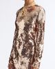 Rabanne Rabanne Long Sleeve Sequin Evening Dress - 5