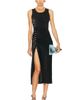 RABANNE RABANNE Lurex Jersey Dress - 1