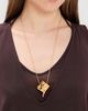 rabanne rabanne Melting Ice Cube Necklace Gold One - 3