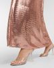 Rabanne Rabanne Metallic mesh maxi skirt - 5