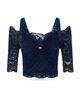 Rabanne Rabanne Off Shoulder Mixed Media Top - 5