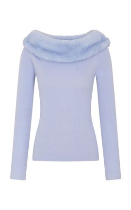 Rabanne Rabanne OffTheShoulder WoolCashmere Sweater