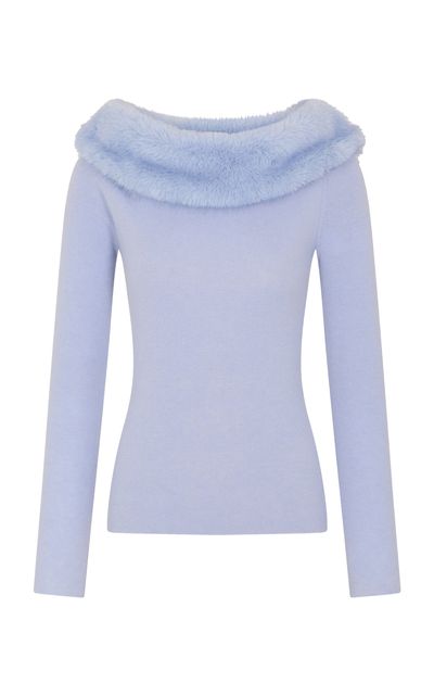 Rabanne Rabanne OffTheShoulder WoolCashmere Sweater