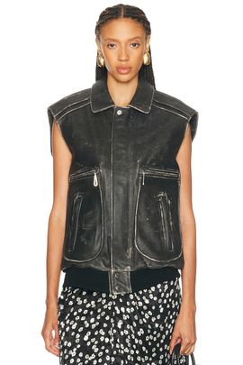 RABANNE RABANNE Oversized Sleeveless Jacket