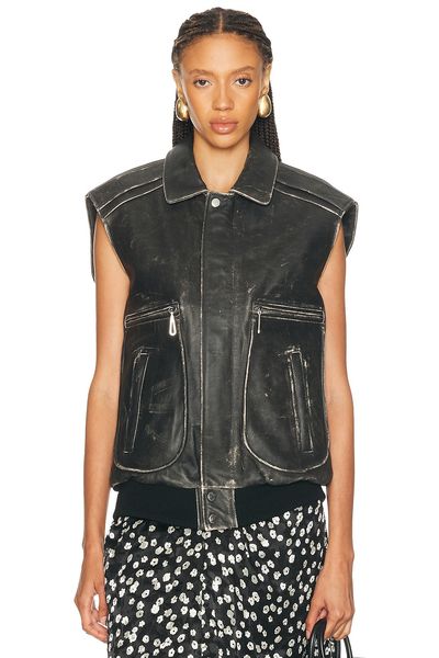 RABANNE RABANNE Oversized Sleeveless Jacket
