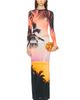RABANNE RABANNE Palm Long Skirt - 5