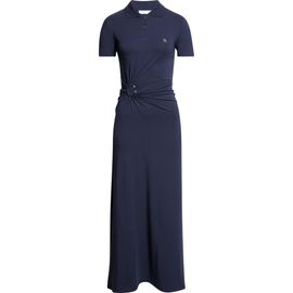 Rabanne Rabanne Piercing Cotton Jersey Polo Dress