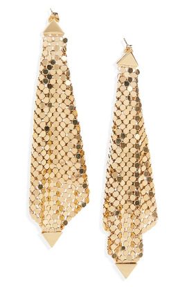 Rabanne Rabanne Pixel Flow Earrings