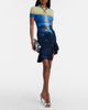 Rabanne Rabanne Printed ruffled minidress - 2