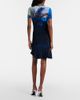 Rabanne Rabanne Printed ruffled minidress - 6