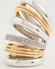rabanne rabanne Punk Two-Tone XL Link Ear Cuff Gold/Silver One - 4